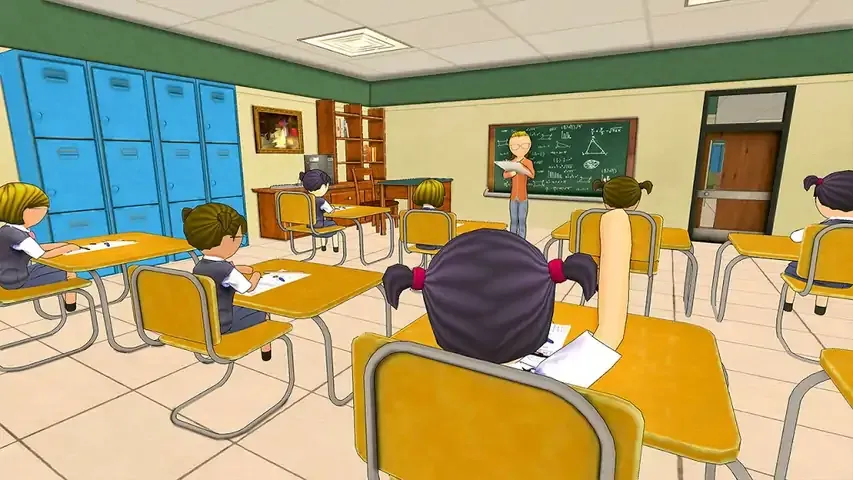 火柴人高中女生学校模拟器游戏