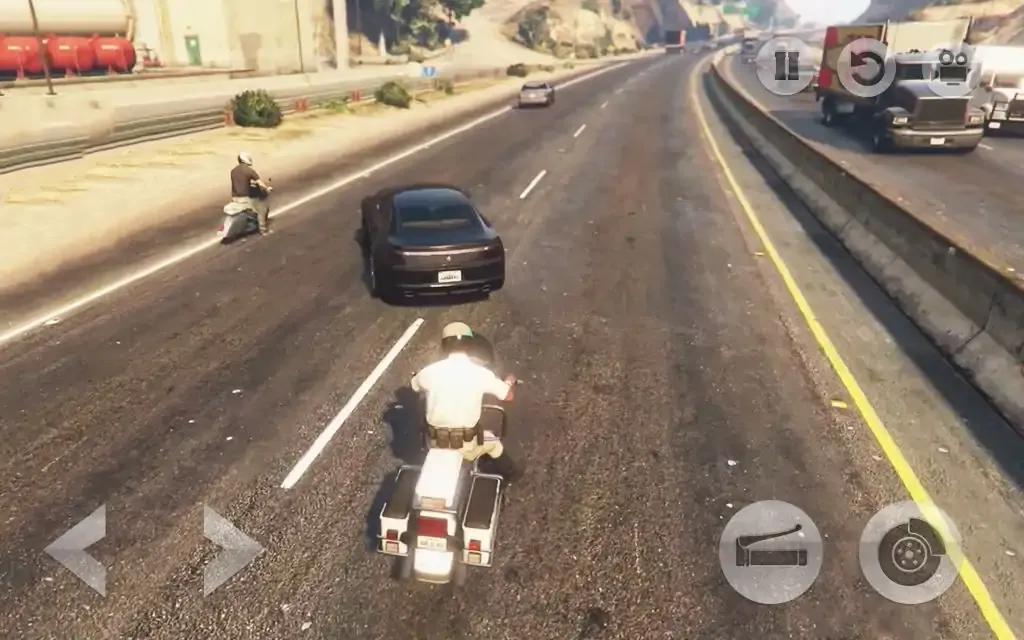 警察摩托车模拟器3D