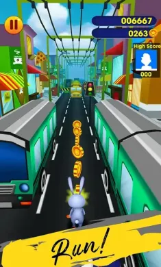 奔跑的兔子