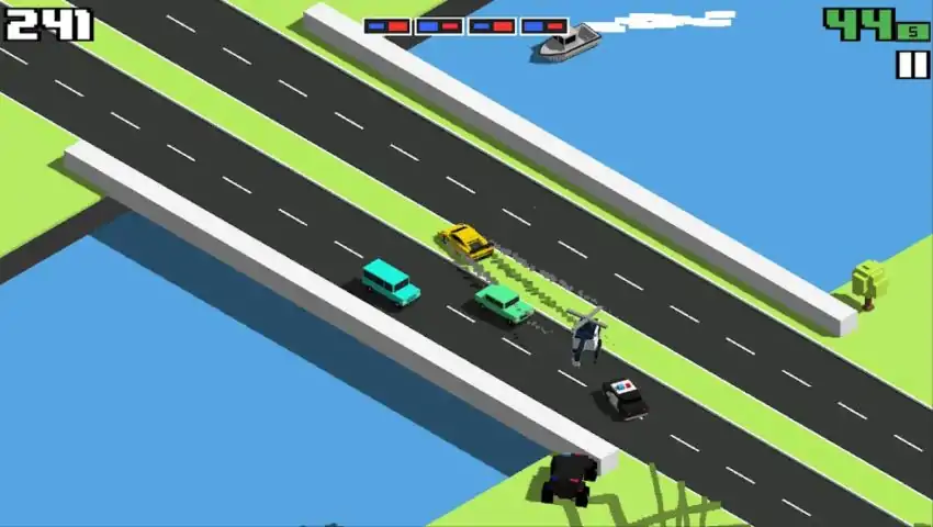 十字路-追车