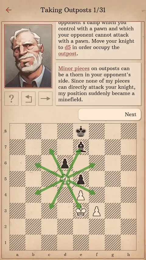 与沃尔夫博士学习国际象棋