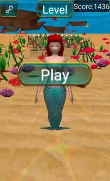 美人鱼3D跑步者