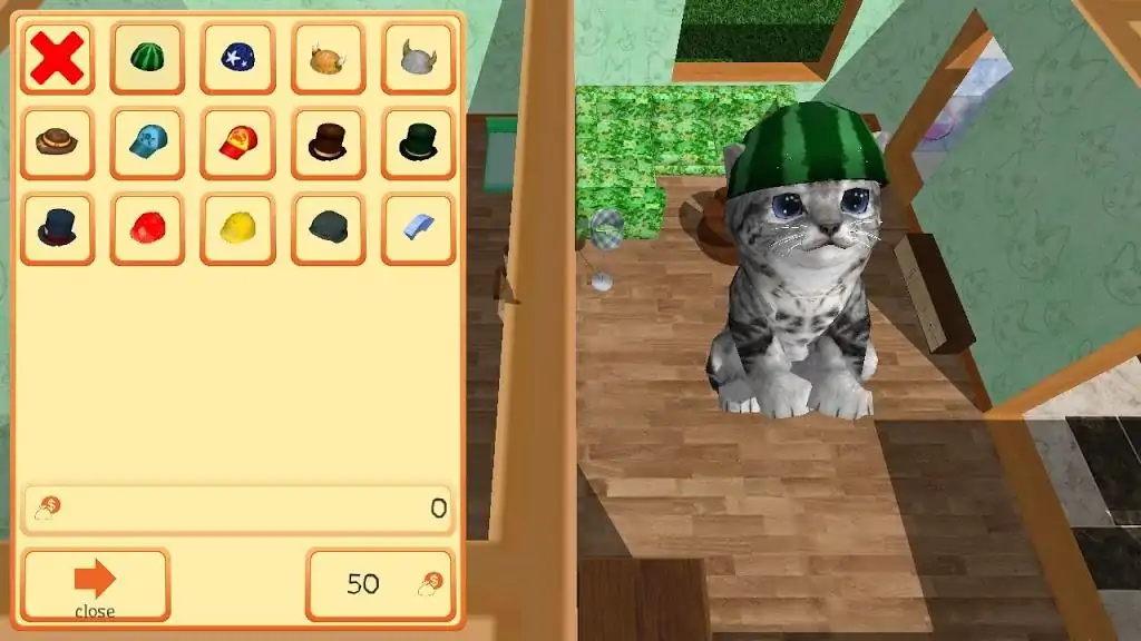 可爱的猫