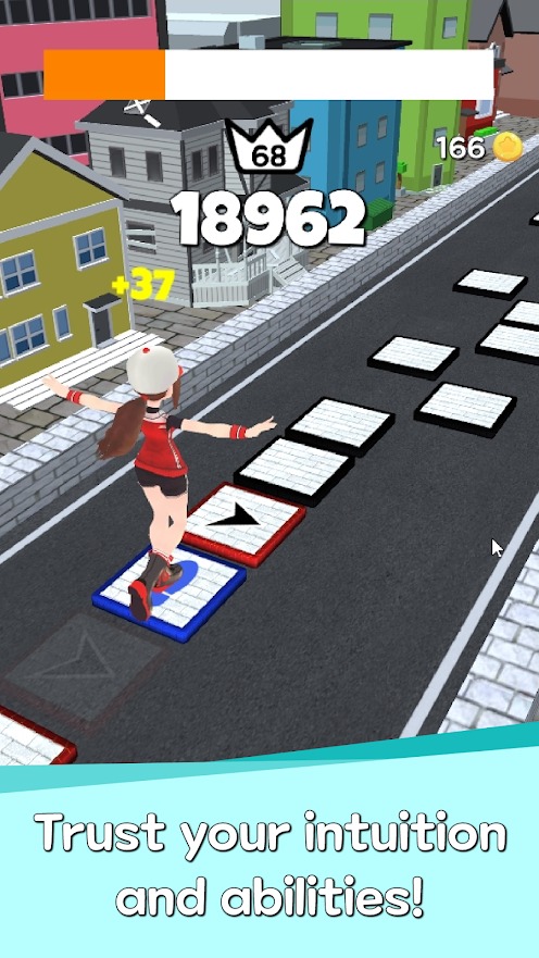 跳跃女孩