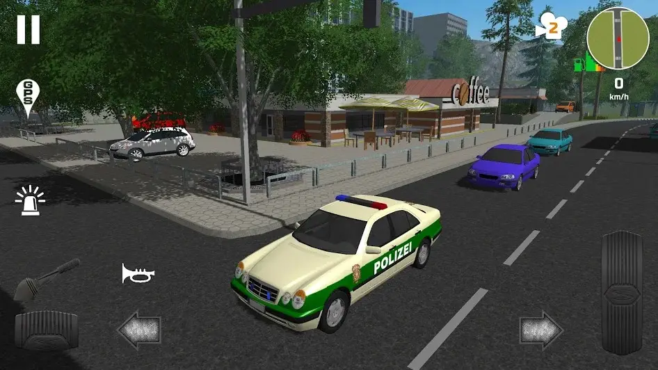 警车巡逻模拟器