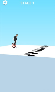 独轮车跑
