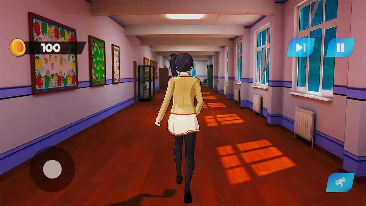 动漫高中樱花女孩生活：3D模拟器 