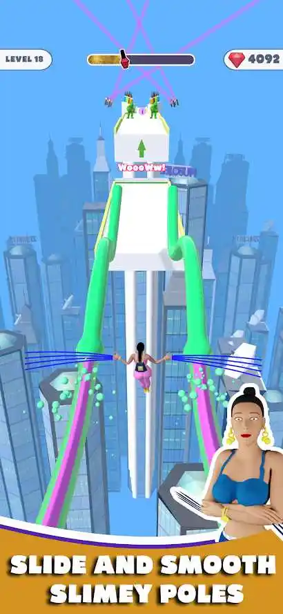 长指甲跑酷3D