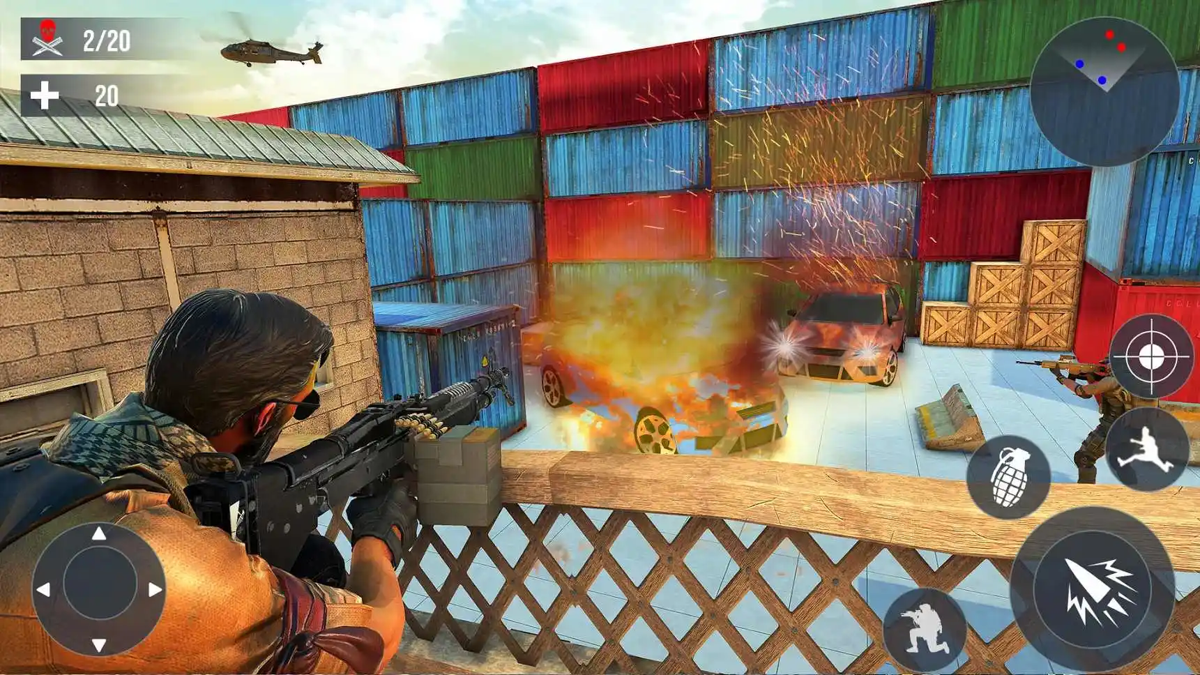 Modern Commando Shooting Mission(现代突击队射击3D)