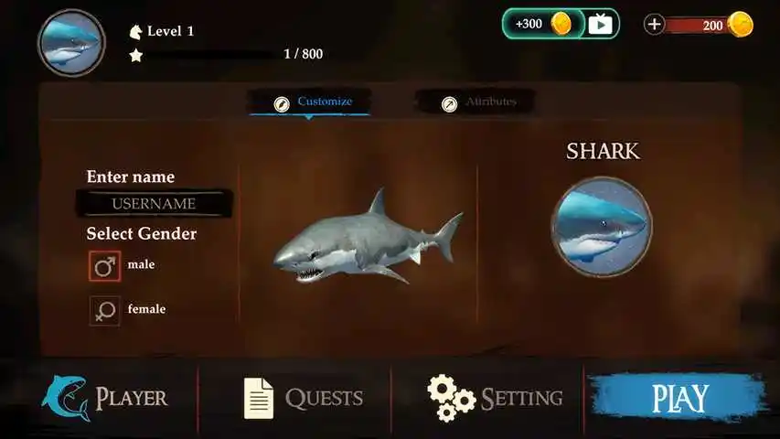 鲨鱼模拟
