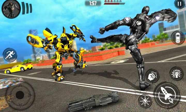 Robot Superhero Squad : City Fighter(机器人超级英雄小队)