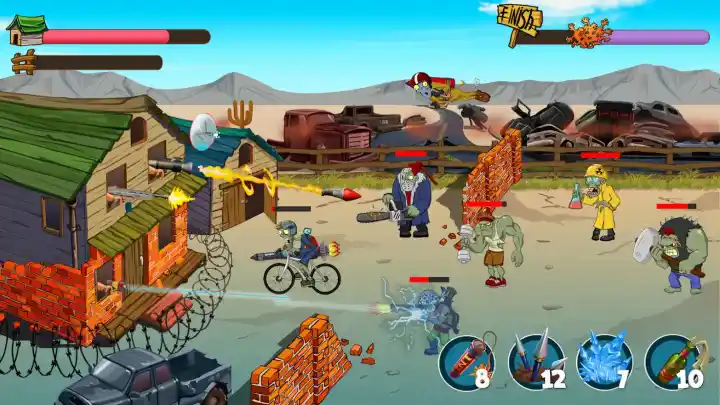 Zombie Ranch 3 Super Gun(僵尸防御战)