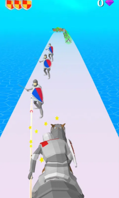 骑士和矛3D：跑步！