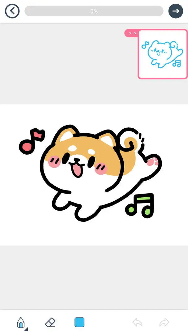 漫芽糖简笔画（测试版）