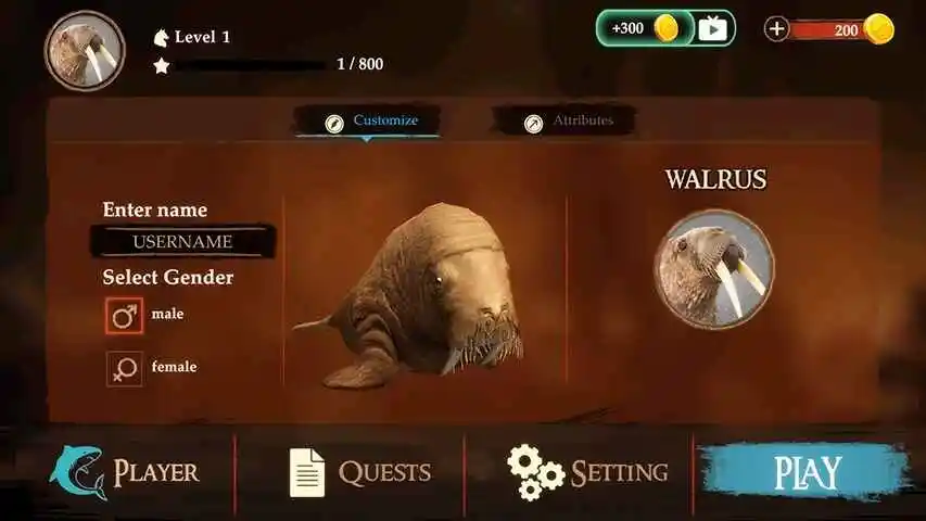 The Warlus(海狮模拟器)