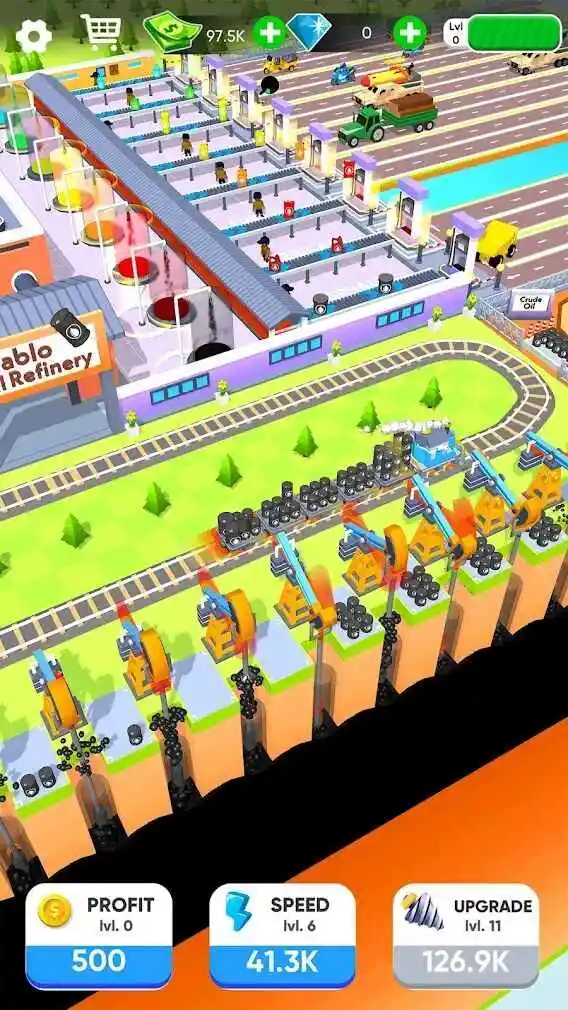 Oil Mining 3D - Idle Petrol Factory(石油开采3D)