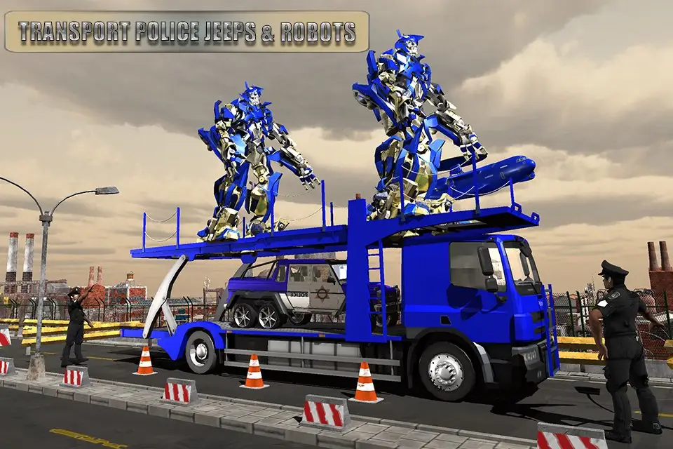 Police Robot Transformation(警察机器人转换) Police Robot Transformation(警察机器人转换)