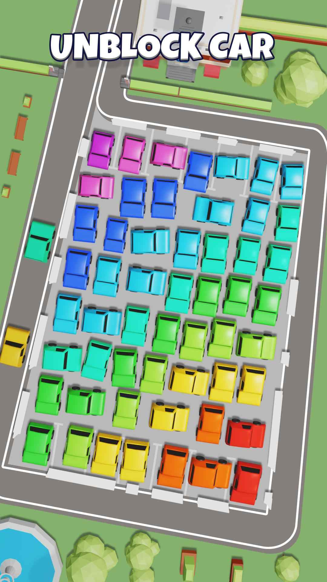 停车堵塞3D