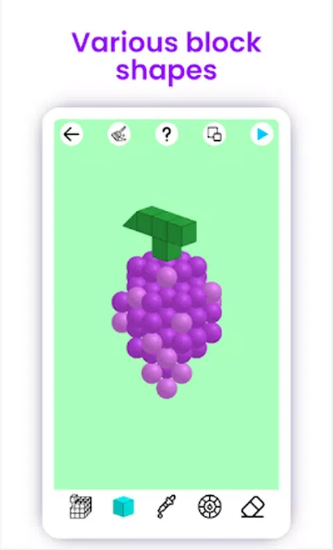 3D像素艺术：按数字构建