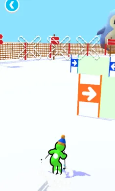 滑雪运动员3D