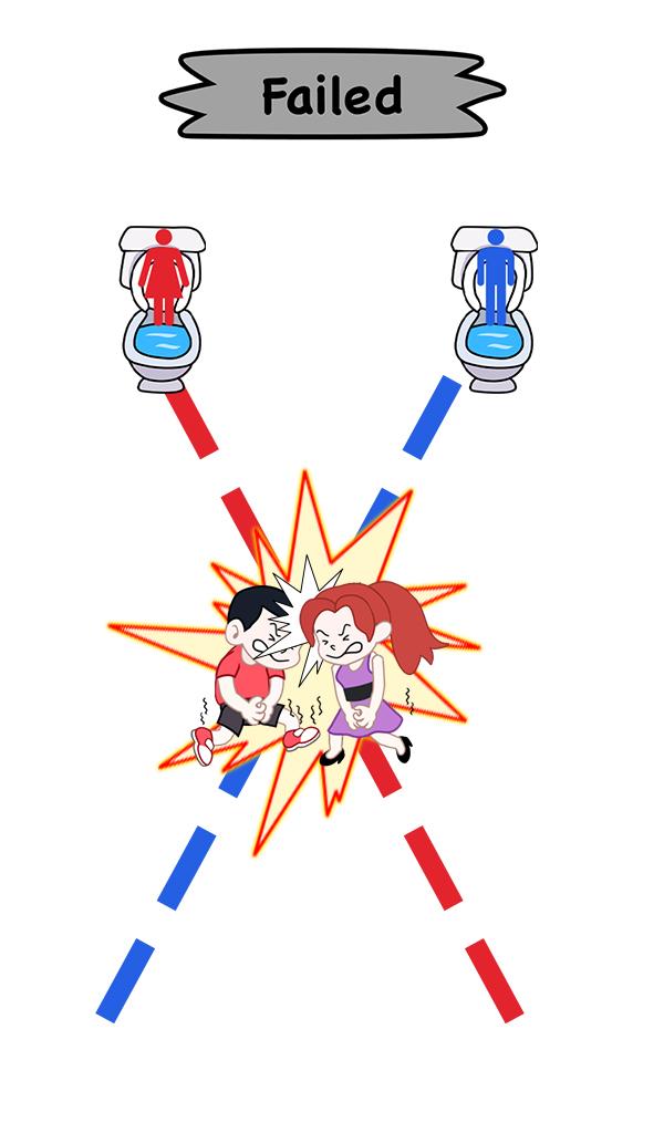 厕所冲刺