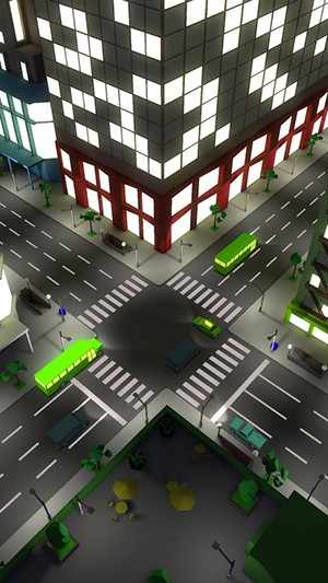 撞车路口