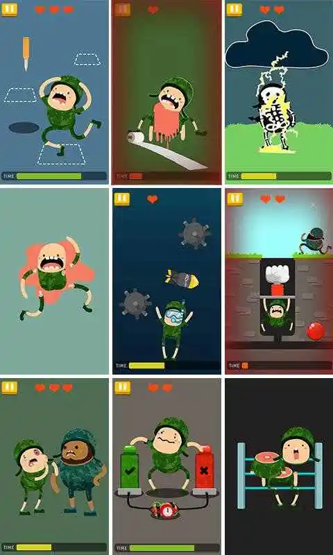 士兵快逃跑