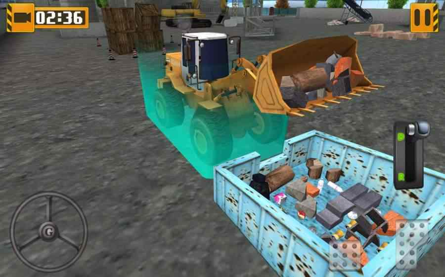 3D装载机公园模拟器