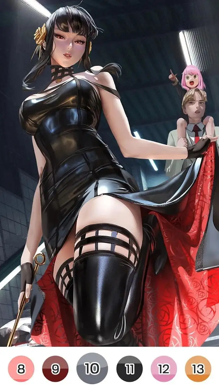 动漫填色迷