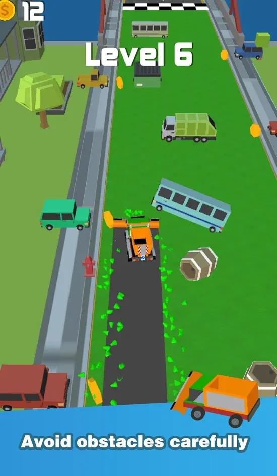 清洁道路