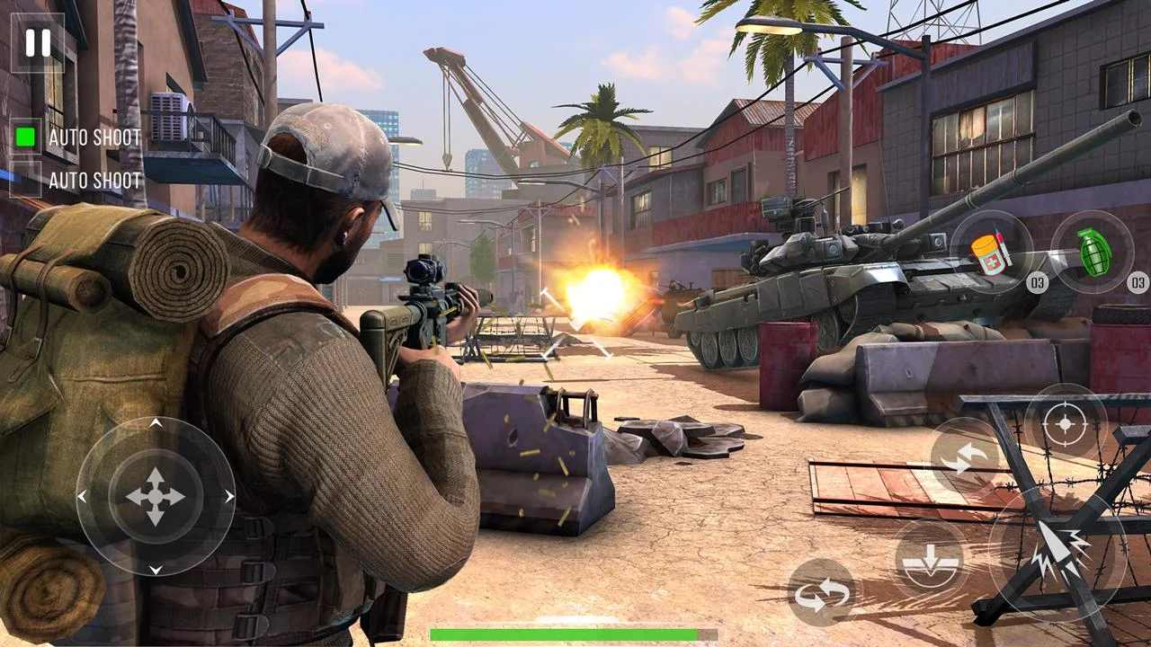 现代突击队射击任务