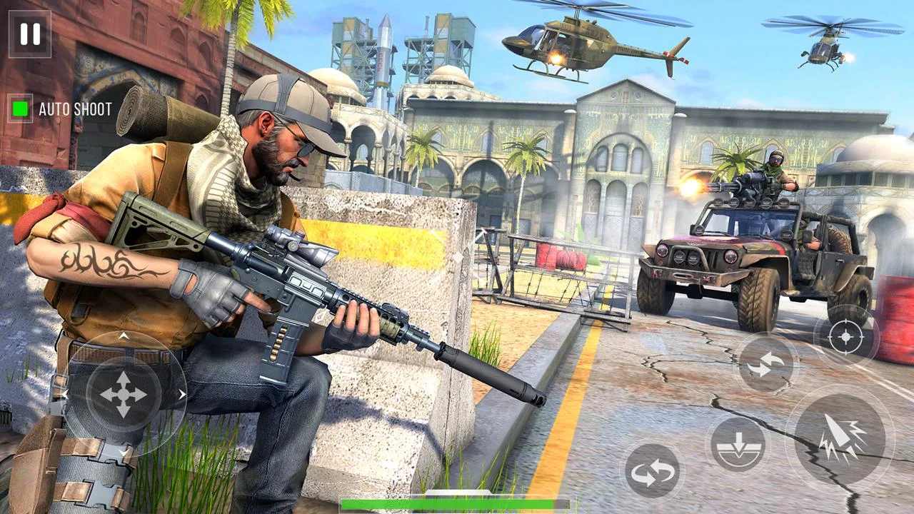 现代突击队射击任务