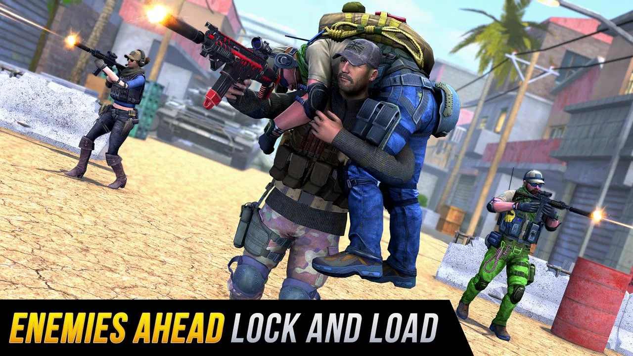 现代突击队射击任务