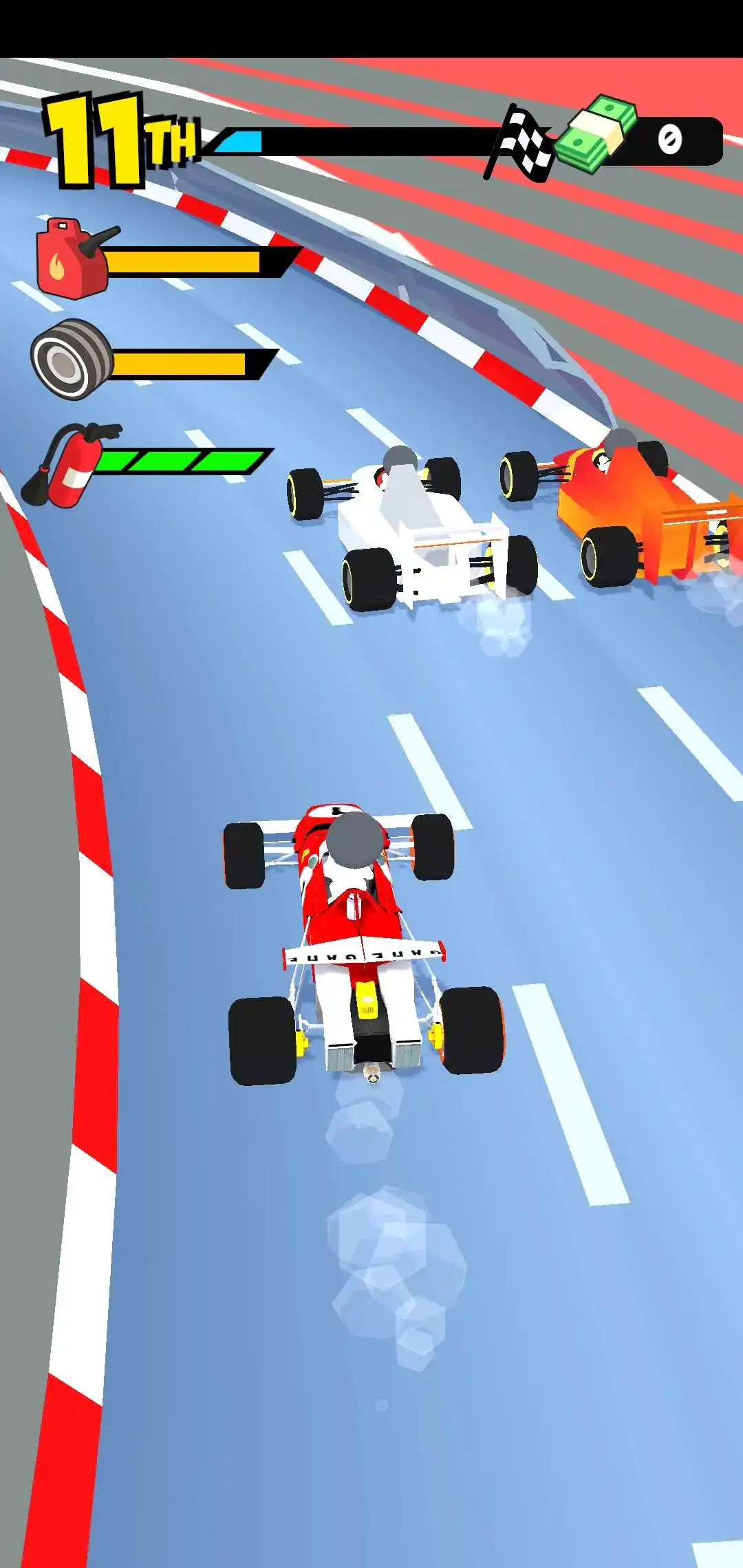 F1进站比赛