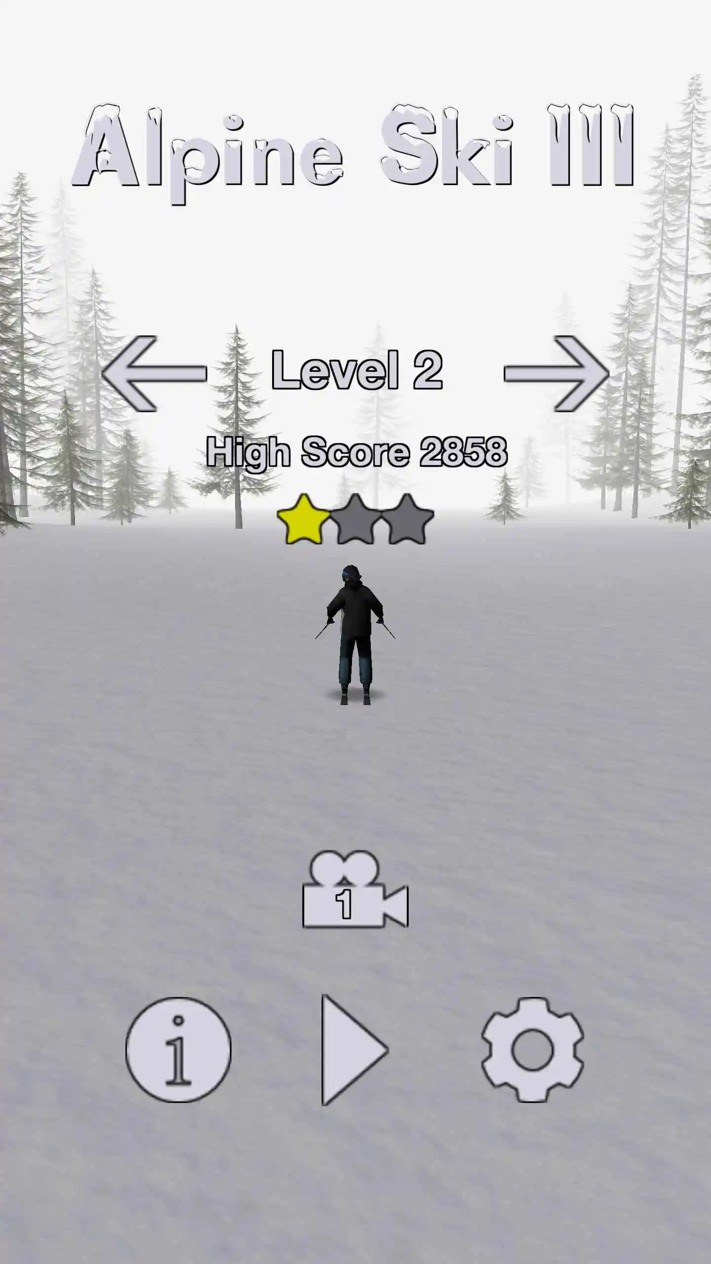 3D滑雪