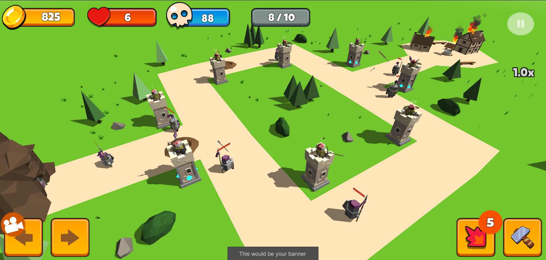 弓箭手塔防3D