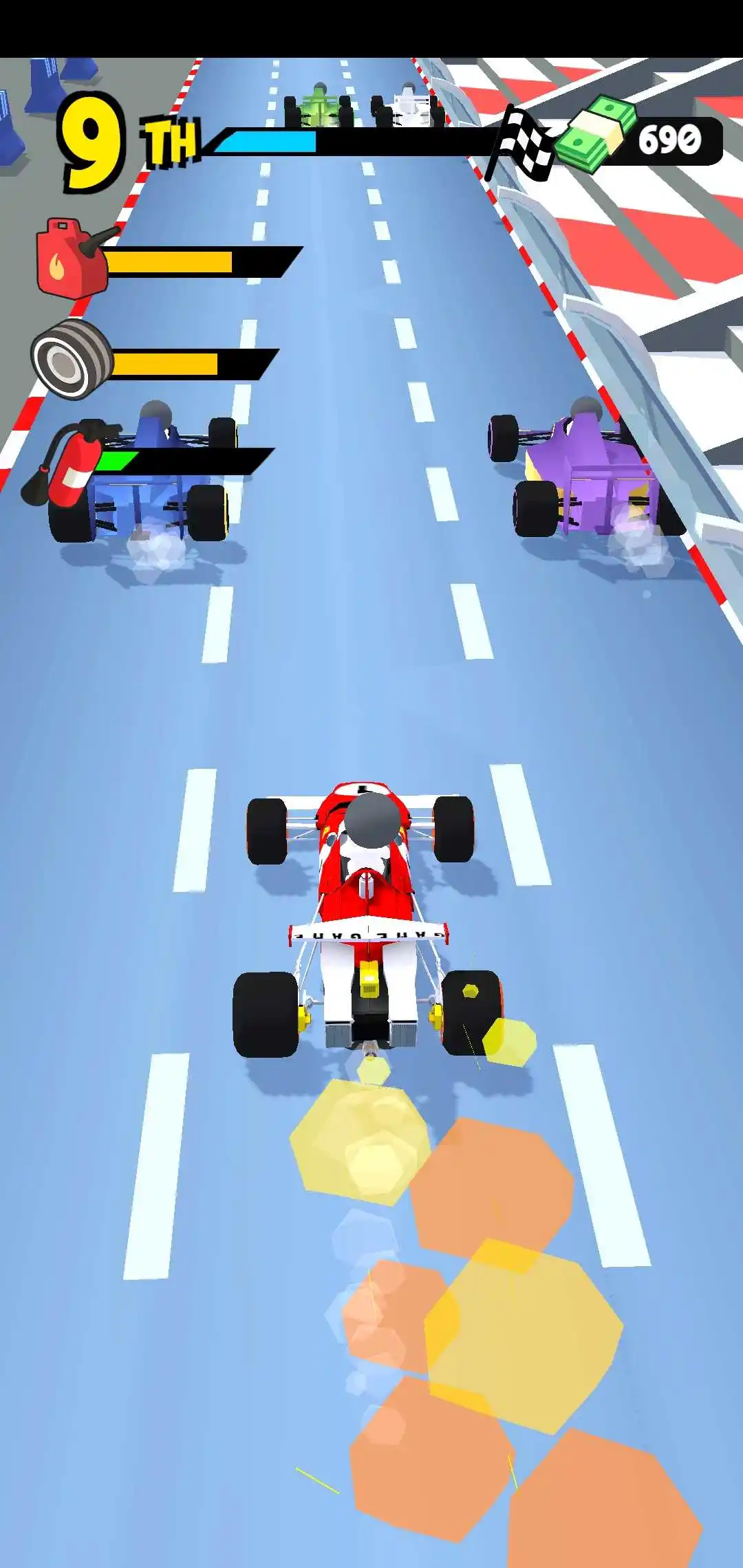 F1进站比赛