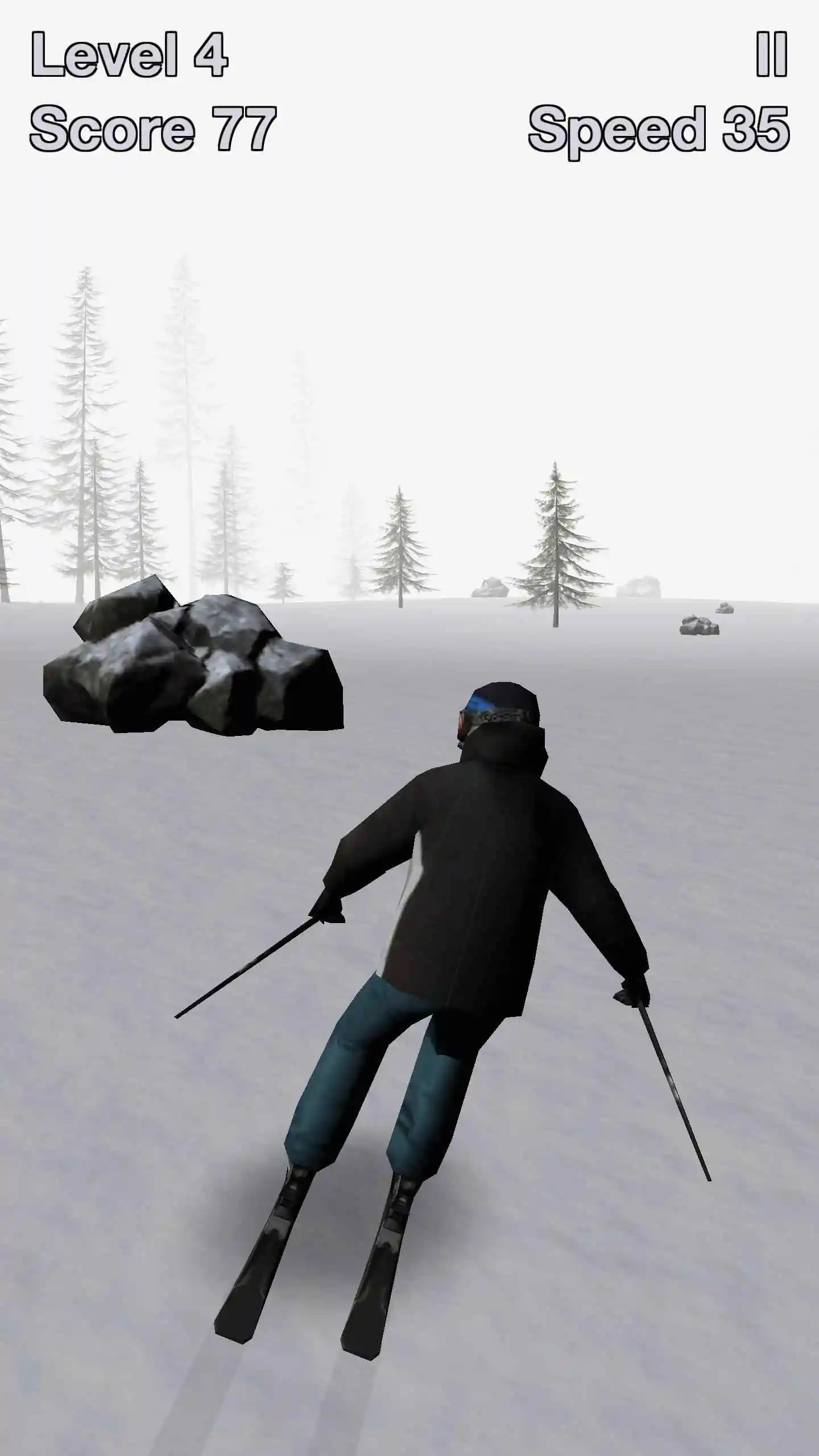 3D滑雪