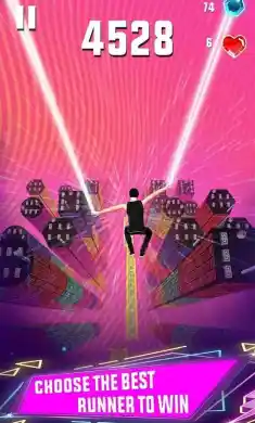 天空跳线：跑酷