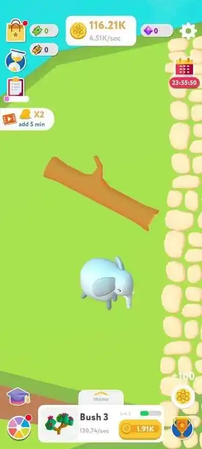 空闲动物园进化