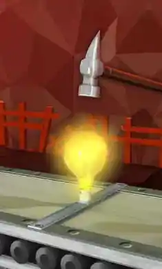 灯泡粉碎