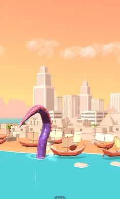 日落海怪