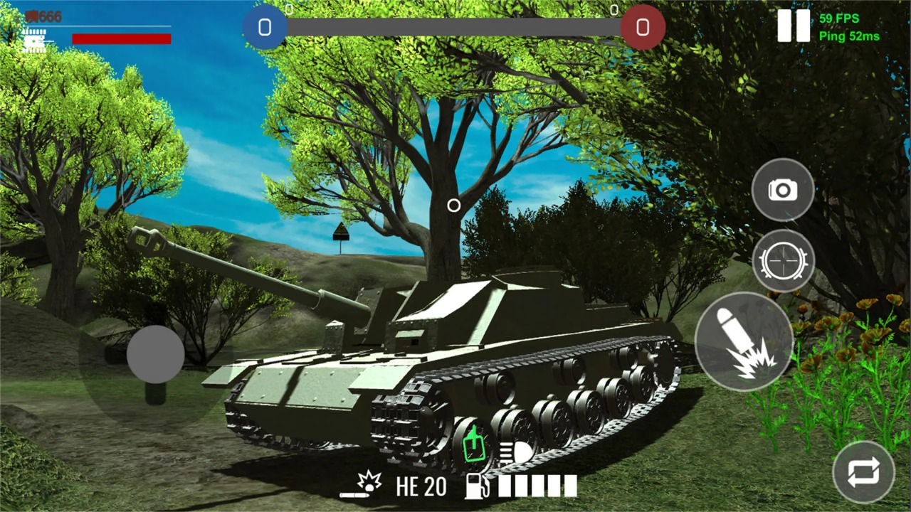 坦克模拟器：5V5对决