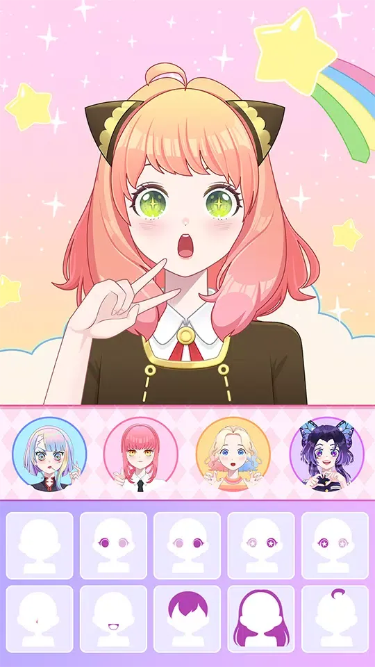 化身成为二次元美少女！