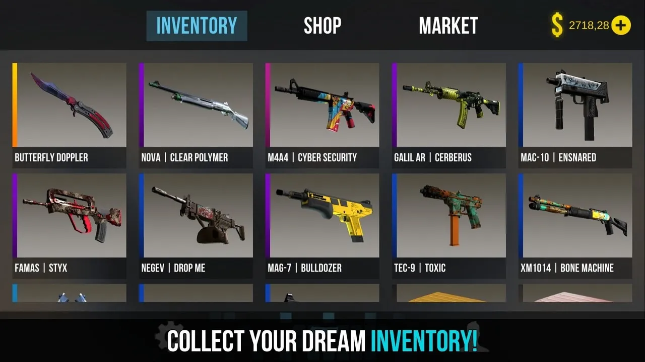 csgo皮肤开箱模拟器