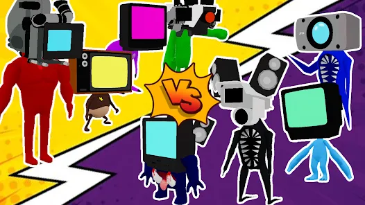 泰坦监控人VS马桶人