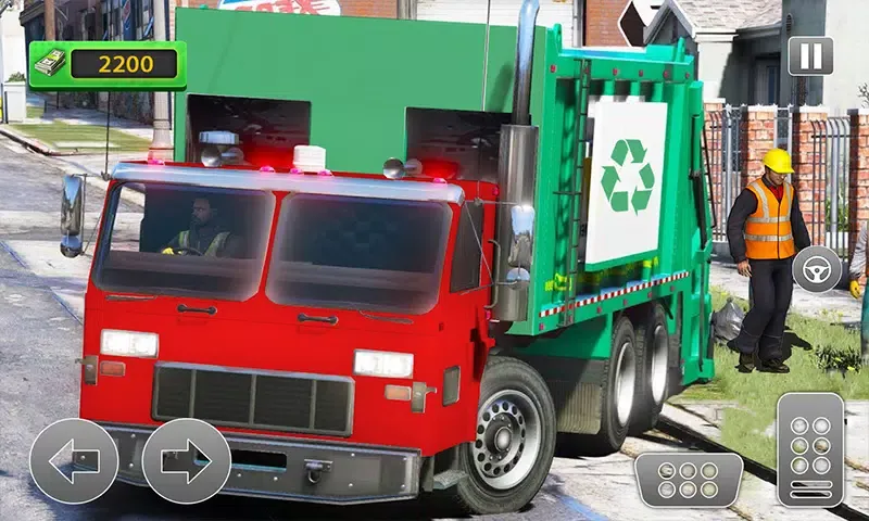 道路清扫车垃圾车模拟