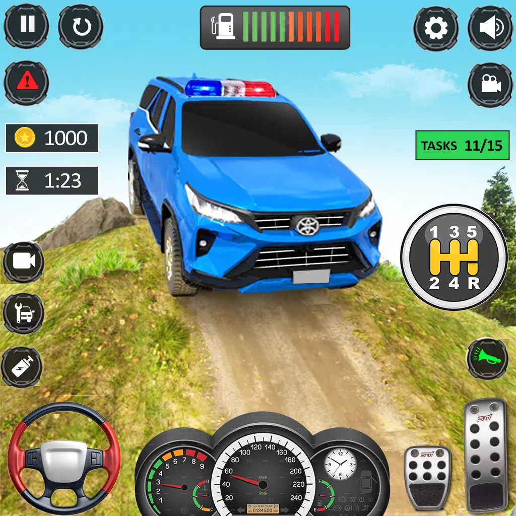 普拉多越野4x4驾驶是的