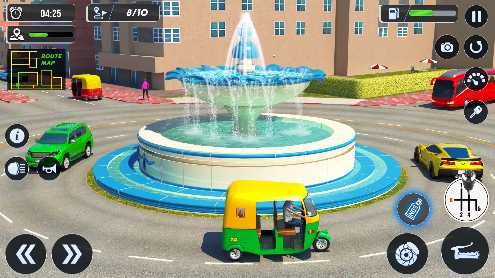 现代的 黄包车 模拟器 游戏 - Tuk Tuk Games 现代的 黄包车 模拟器 游戏 - Tuk Tuk Games