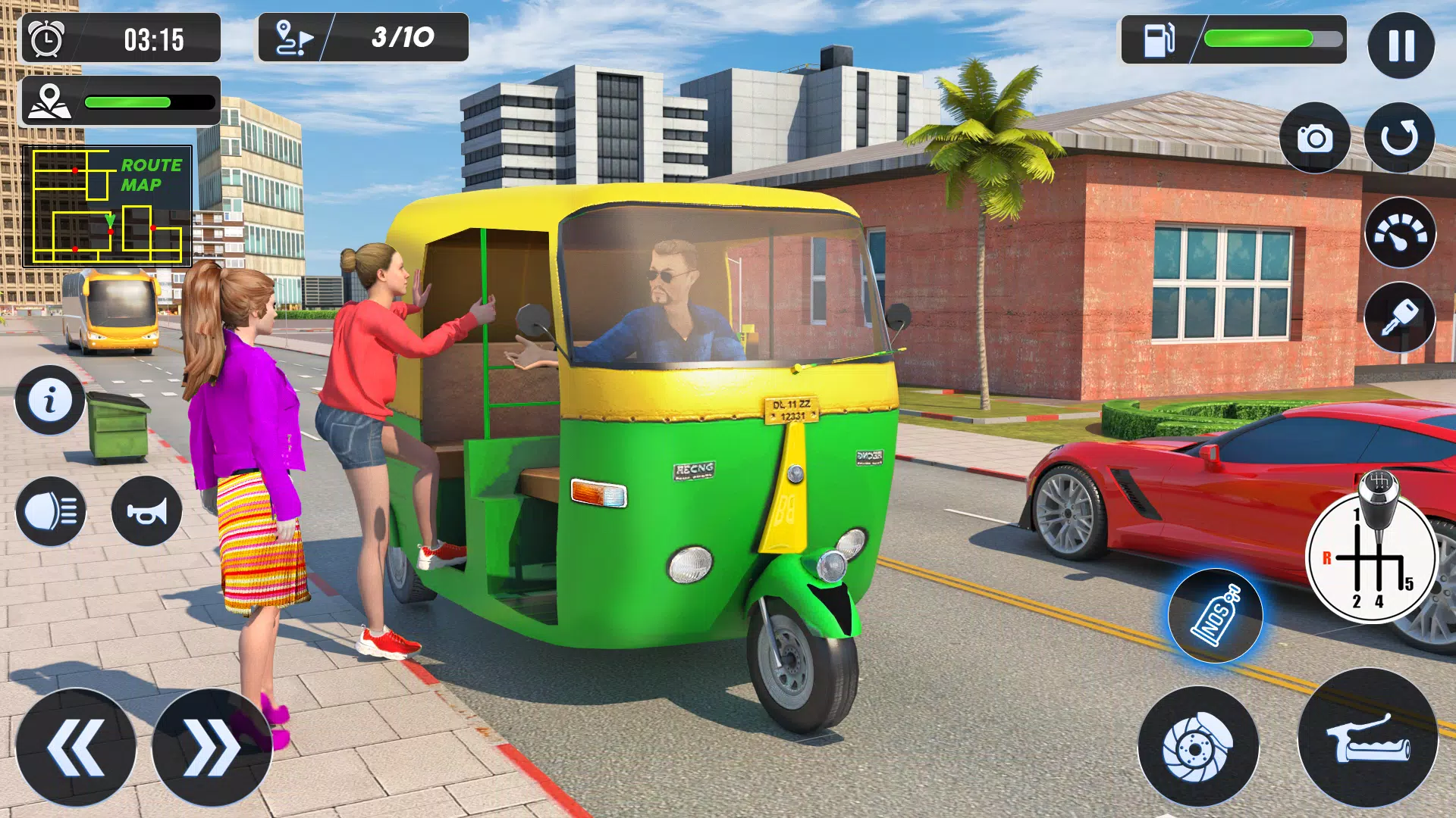 现代的 黄包车 模拟器 游戏 - Tuk Tuk Games 现代的 黄包车 模拟器 游戏 - Tuk Tuk Games